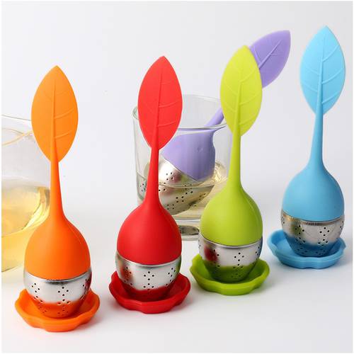 1pc Hot Selling Tea Infuser Stainless Steel Tea Ball Leaf Tea Strainer For Coffee Coffee Filter Kitchen Tools