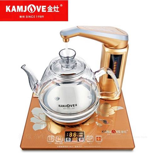 KAMJOVE New Style Intelligent Electric Heating Stove Glass Kettle Boil Tea Health Smart Crystal Electric Tea Stove