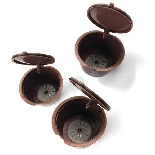 Refillable Filters Baskets Pod Soft Taste Sweet coffee Reusable Coffee Capsule For Nescafe Dolce Gusto Models Kitchen Cocina
