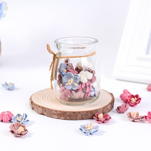 10pcs/lot Artificial Fake Flowers heads roses plastic silk DIY Handmade For wreath Home Wedding Decoration Decorative craft gift