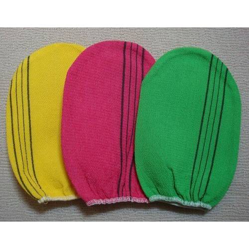 Free shipping 1000 pcs/lot italy towel korea glove viscose scrub mitt body scrub glove kessa mitt exfoliating tan glove (normal)