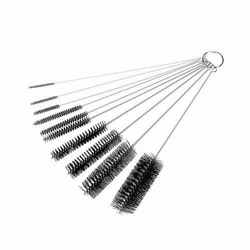 10pcs/set Coffee Machine Brush Bottle Tube Straw Cleaner Washing Glasses Keyboards Jewelry Cleaning Brushes Clean Tools