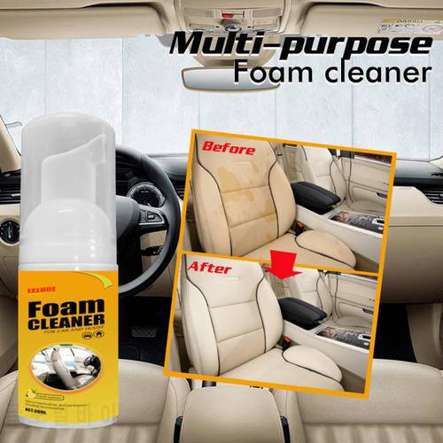 Multi-Purpose Foam Car Kitchen Grease Cleaner Home Cleaning Supplies Kitchen Grease Cleaner Bubble Cleaner Household Clean Tools