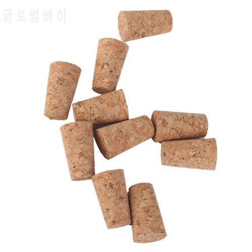 3 10 pcs Wood Wine Tapered Corks Portable Sealing Wine Bottle Stoppers Reusable Home Bar Tools Kitchen Accessories Supplies