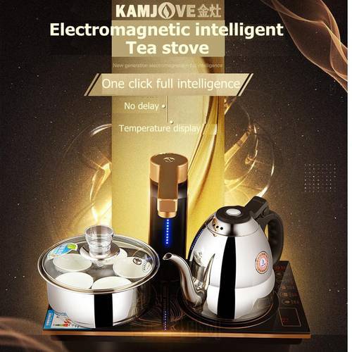 KAMJOVE Q9 Intelligent Magnetron type induction cooker tea art stove kettle Full automatic electric tea stove