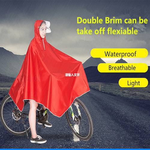 Adult bike raincoat coupe motorcycle electric poncho large size scooter raincoat waterproof windproof Poncho