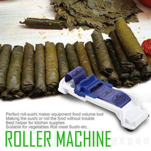 Creative Vegetable Meat Roller Sushi Machine Plastic Cooking Tools Kitchen Food Gadgets Supplies Breakfast Accessories Hand R9P9