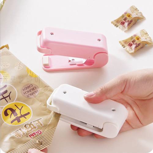 Mini Portable Food Clip Heat Sealing Machine Sealer Home Snack Bag Sealer Kitchen Utensils Gadget Item Kitchen Accessories Tools