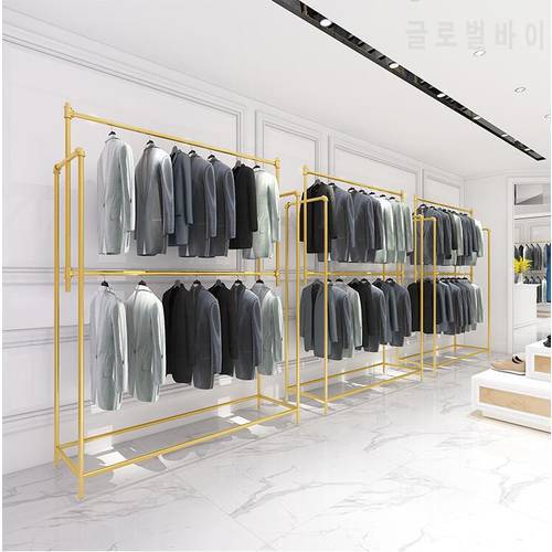 Wedding stand studio special display stand dress rack cheongsam double layer dress display stand men&39s clothes hanger