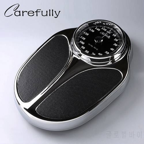 Luxury European Style Large Mechanical Scale Floor Bathroom Body Weight Scale Human Weight Body Spring Scale Hospital Hotel Gift