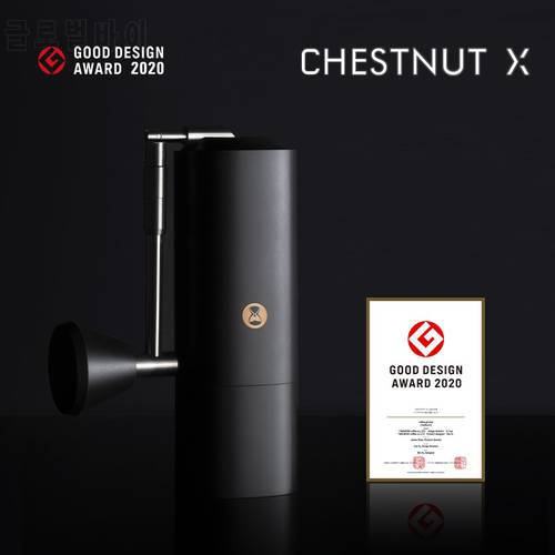 TIMEMORE Chestnut X Coffee Grinder High precision portable hand manual coffee grinder with S2C burrs foldable handle