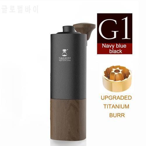 TIMEMORE Chestnut G1 / G1 PLUS manual coffee grinder upgrade titanium coating burr minimalism coffee grinder pour over espresso