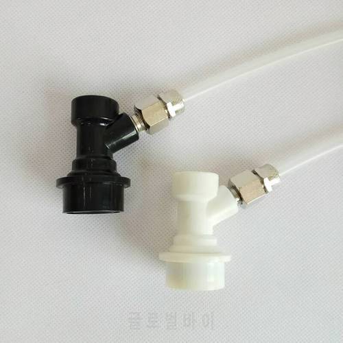 Free Shipping Ball Lock Coupler Gas In & Liquid Out Set With 6*8 mm Beer Hose Connector(Without hose)