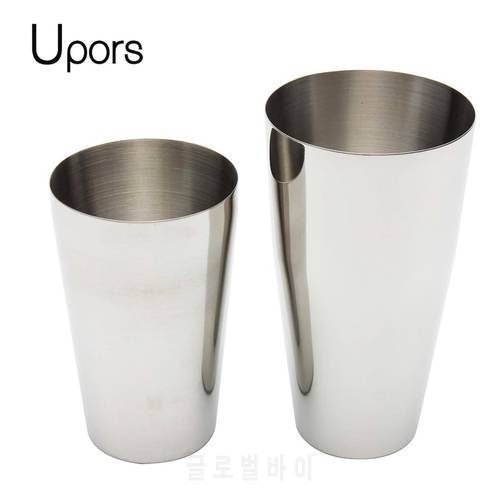 UPORS 600/750ml 2Pcs Stainless Steel Cocktail Shaker Boston Shaker Bartender Tools Cocktail Shaker Cocktail Accessories