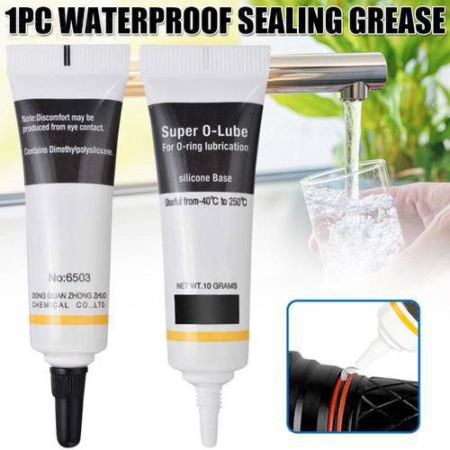 1pc 10g Non-toxic Silicon Grease Food Grade Waterproof Silicon Grease Lubricant O-Ring Lubrication For Coffee Machine