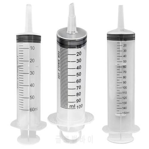 1Pcs 60/100/150ml Reusable Marinade Injector BBQ Meat Syringe Poultry Chicken Flavor Syringe Measuring Tools Kitchen Accessories