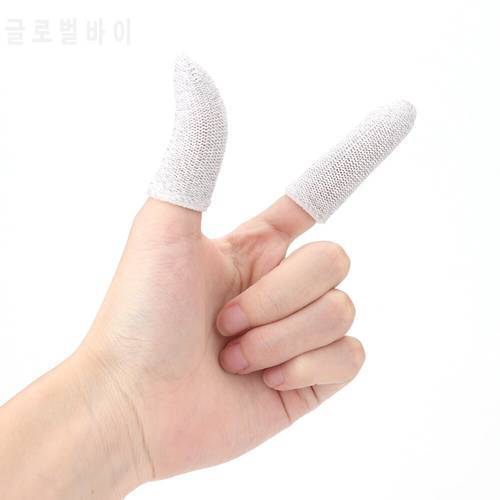 New 2pcs Finger Cover Breathable Game Controller Finger Sleeve For Pubg Sweat Proof Non-Scratch Touch Screen Gaming Thumb Gloves