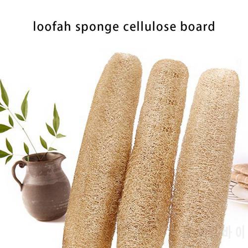 Full loofah natural exfoliation biodegradable loofah sponge cellulose board scrubber kitchen bathroom Shower Sponge Scrubber