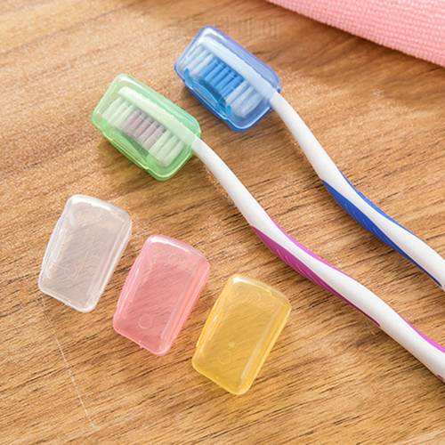 5Pcs/Lot Portable Toothbrush Head Cover Case For Travel Hiking Camping Toothbrush Box Brush Cap Case Support Bathroom Accessory