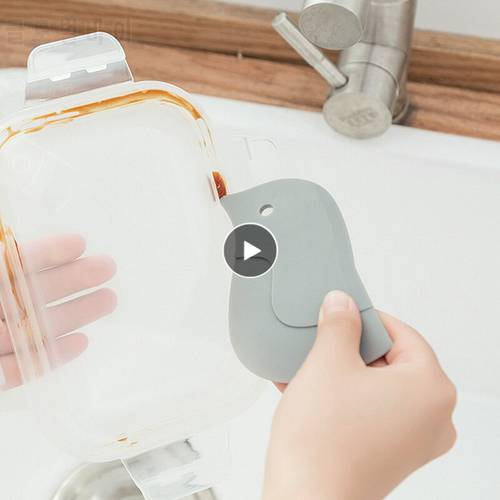 Multi-function Oil Scraper Glass Cleaning Tools Cartoon Kitchen Bathroom Cleaning Stove Dirt Decontamination Oil Scraper Tool