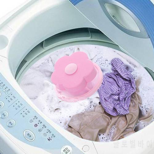 Washing Machine Hair Removal Device Cleaning Ball Polyester + PE+EVA Mesh Filter Bag Fit Who Have Fluffy Pet Like Dogs Or Cats