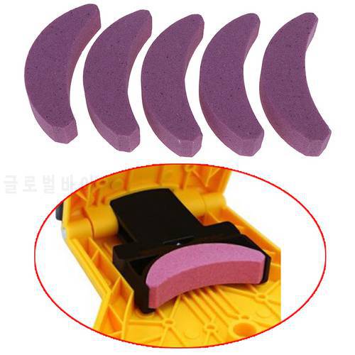 5pcs/lot Grinding Chain Stone Professional Woodworking Chainsaw Saw Teeth Sharpener Grinding Chain Stone Sharpening Tool