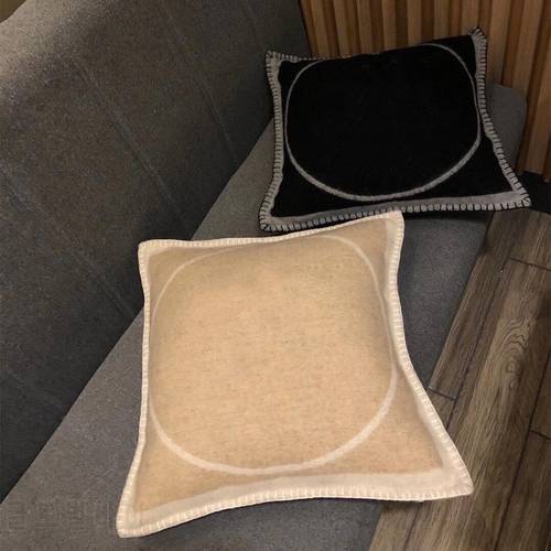 European and American style luxury wool and cashmere cushions, sofas, office living room cushions
