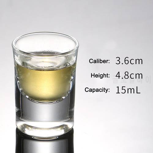Heavy Base Shots Glass Chineses Style Drinking Tool Bar and Party Glass Tumblers NIN668