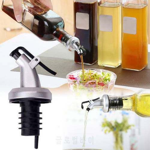 Olive Oil Sprayer Vinegar Bottles Can Lock Plug Seal Leak-proof Food Grade Plastic Nozzle Sprayer Liquor Dispenser Kitchen Tools