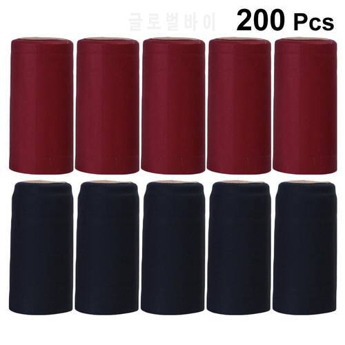 Shrink Bottle Heat Cap Capsules Caps Wrap Seal Film For Brewing Sealing Red Tops Shrinkable Cover Homebrew Bottles Plastic
