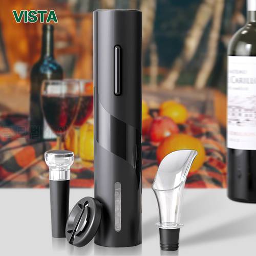 Electric Wine Opener Automatic Corkscrew Creative Wine Bottle Opener with Battery Suit for Home Use Beer Bottle Openers