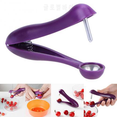 1Pc Cherry Seed Remover Convenient Fruit Core Squeeze Removal Tool Household Kitchen Small Fruit Core Remove Tools Dropshipping