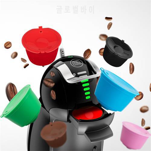 Reusable Capsule Coffee Cup Filter Dolce Gusto Coffee Machine Refillable Coffee Cup Holder Pod Strainer Coffeeware Gift For Cafe