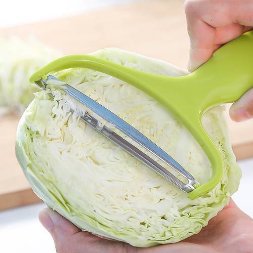 Popular 2020 Stainless Steel for Cabbage Slicer Vegetables Graters Wide Mouth Fruit Knife Potato Big Cutter Kitchen Gadgets
