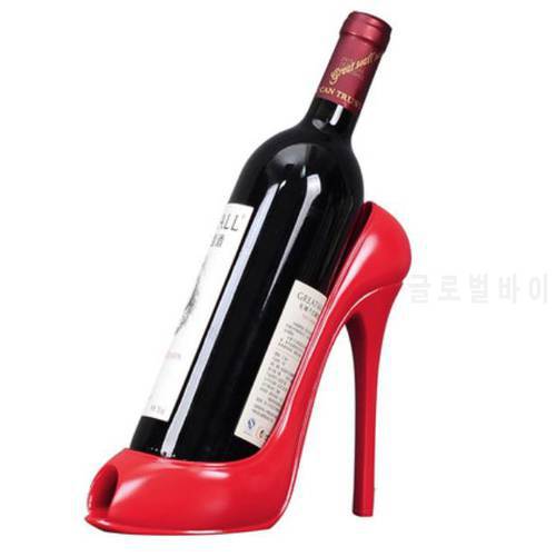Champagne Wine Bottle Holder High Heel Shoe Stylish Rack Basket Accessories For Home Bar Accessories Home Bars Gift Kitchen Rack