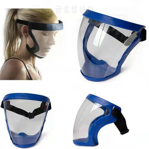Transparent Goggles Face Shield Helmet Durable Detachable Protect Safety Anti-fog Anti-smoke Mask Helmet Bike Glasses Goggles