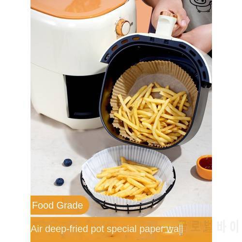 50pc Special Paper for Air Fryer Baking Oil-proof and Oil-absorbing Paper for Household Barbecue Plate Food Oven Kitchen Pan Pad