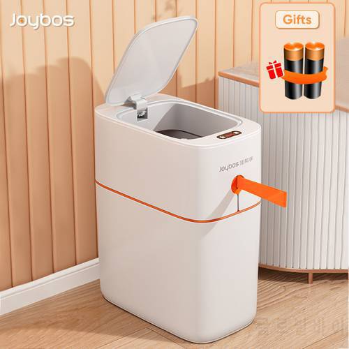 Electronic Automatic Trash Can Automatic Packaging 13L Household Toilet Bathroom Waste Garbage Bin Smart Sensor Trash Can