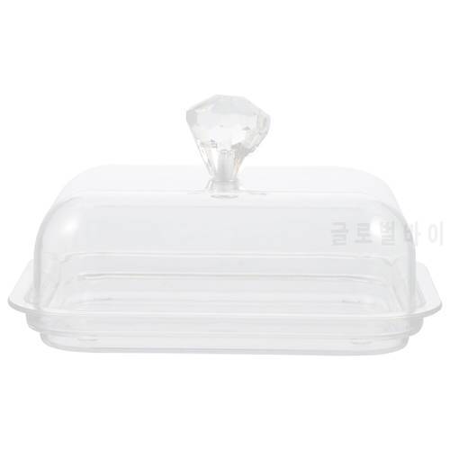 1Pc Practical Butter Box Butter Container Home Restaurant Butter Holder with Lid household window butter storage box