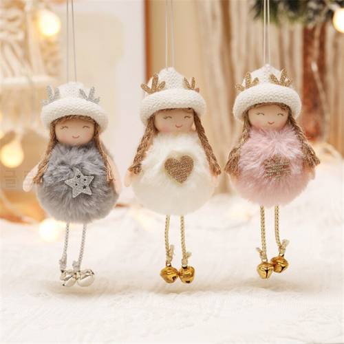 New Year 2023 Gifts Christmas Plush Angel Dolls Navidad 2022 Xmas Tree Ornaments Christmas Decorations for Home Noel Decor Natal