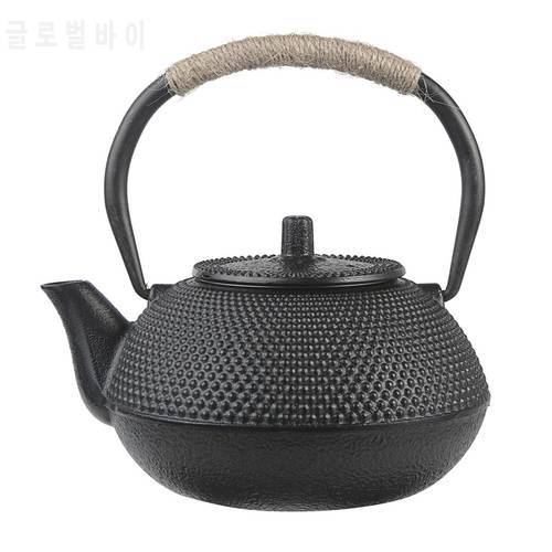 Japanese Tetsubin Iron Teapot Kettle 300/650/1200ML Antique Cast Iron Teapot For Boiling Water Kettle Home Decoration Ornament