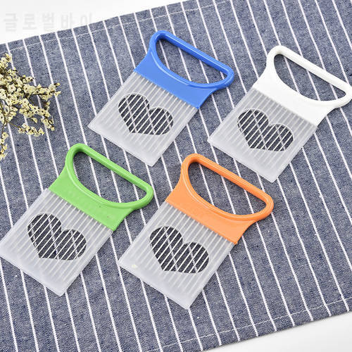 Stainless Steel Onion Needle Onion Fork Vegetables Fruit Slicer Tomato Cutter Cutting Safe Aid Holder Cutting Aids Supplies Tool