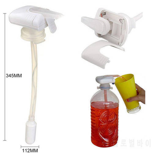 1Pc Water Pump Magic Tap Automatic Drinking Straw Suction Pump Press Electric Beverage Dispenser Spill Proof Kitchen Supplies