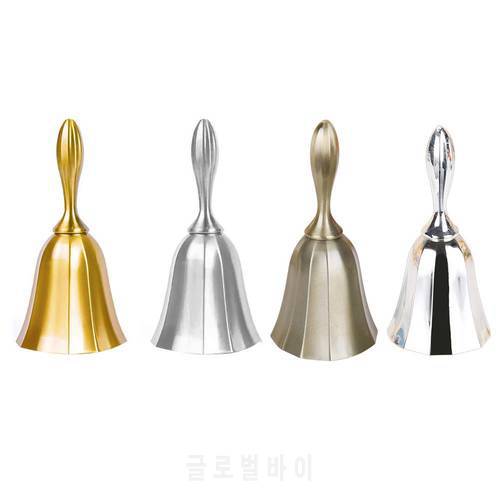 Good Zinc Alloy Pattern Dinner Hand Bell Christmas Gifts Calls Bell Bar Counter Dining Hall Table Bell Service Sound Bell