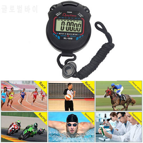 Digital Running Stopwatch Sports Timer Kitchen Cooking Shower Study Timing Count up Manual Electronic Countdown Home Gadgets20