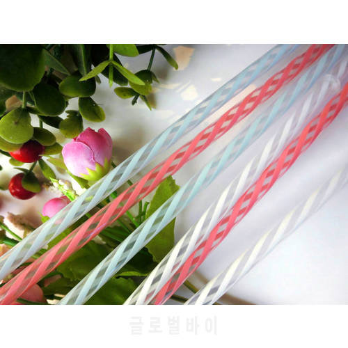 23cm Reusable transparent color Plastic Drinking Straw Various colors 30 Pieces per bag For Party Wedding Mason Jar