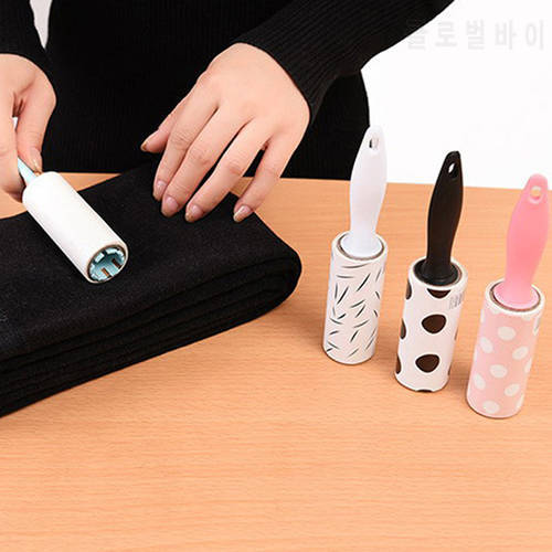 1pcs Dust Cleaner Clothes Coat Sticky Lint Roller Portable Cleaning Device Tear-out Sticky Paper Roller Mini Clothes Sticky Hair