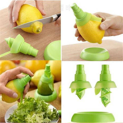Orange Juice Squeeze Juice Juicer Lemon Spray Mist Orange Fruit Squeezer Sprayer for Salad Fresh Flavor Kitchen Cooking Tools