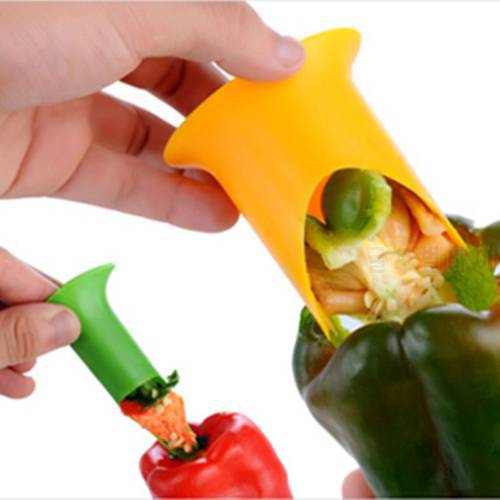 Pepper Core Remover Green Pepper And Tomato Core Remover Simple To Use Smoothly Remove Seeds Fruit Vegetable Tools