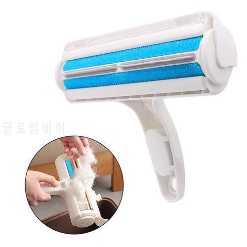 Pet Hair Easy-Remove Roller Dog Cat Fur Brush Furniture Automatically Store Easy-Clean Lint Tool for Home Sofa Clothes Floor